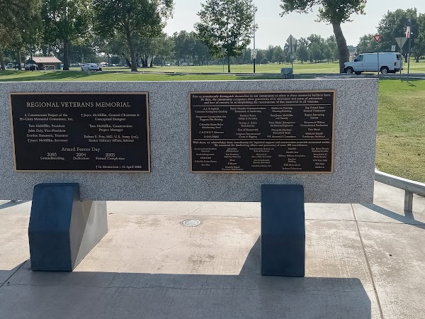 Regional Veterans Memorial grounds