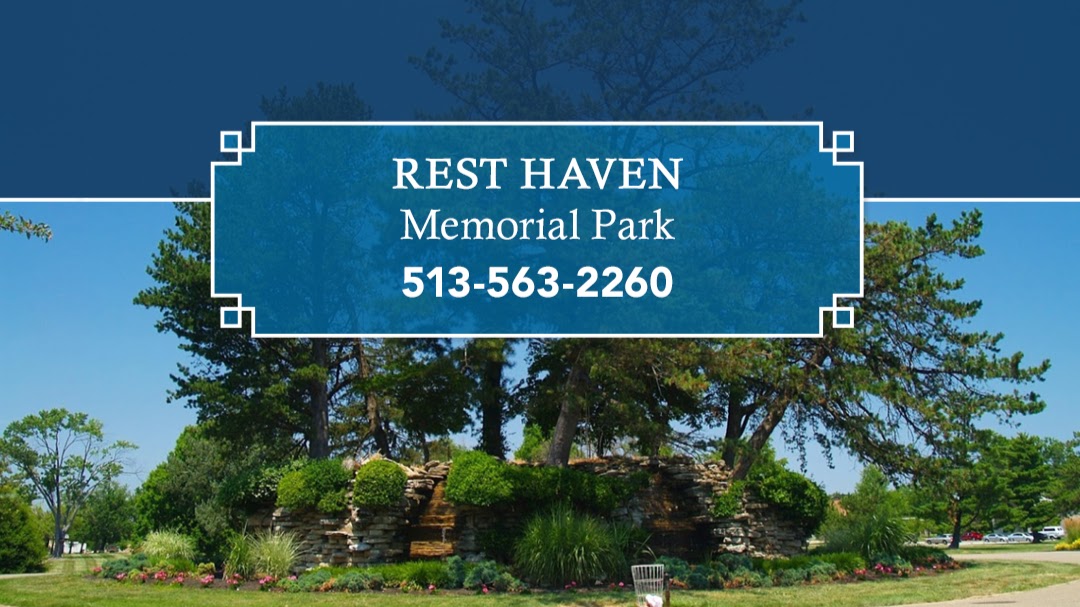 Rest Haven Memorial Park cemetery grounds and headstones