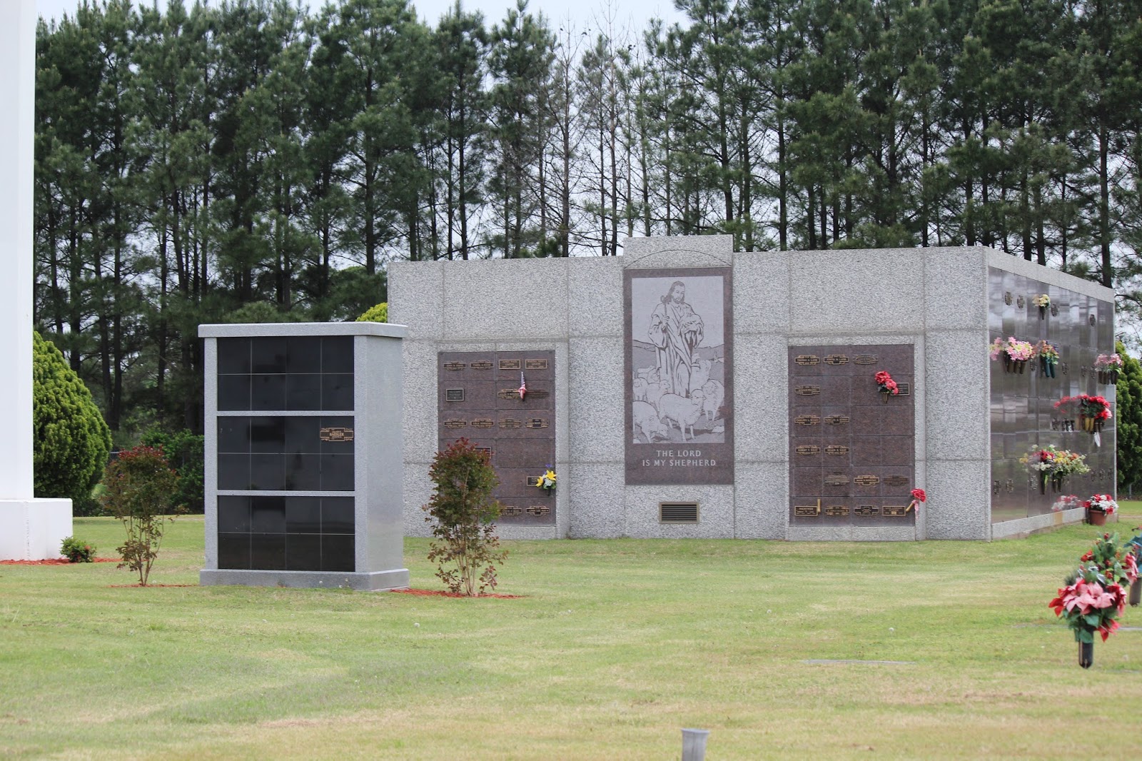 Rest Haven Memorial Park cemetery grounds and headstones