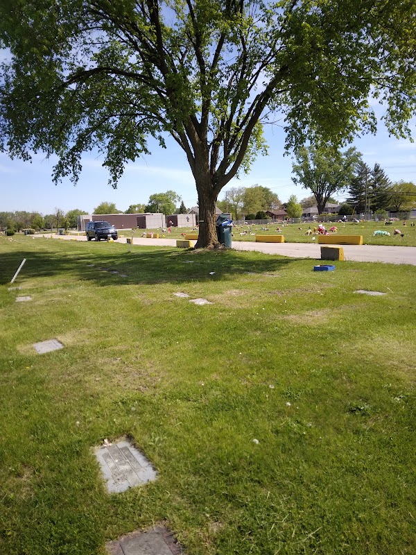 Restvale Cemetery Inc grounds
