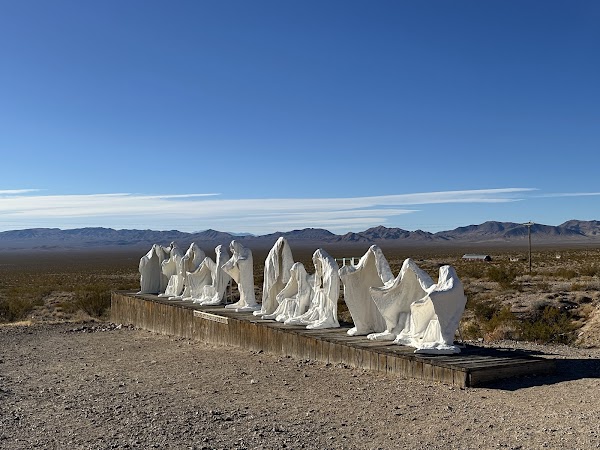 Rhyolite Cemetery grounds