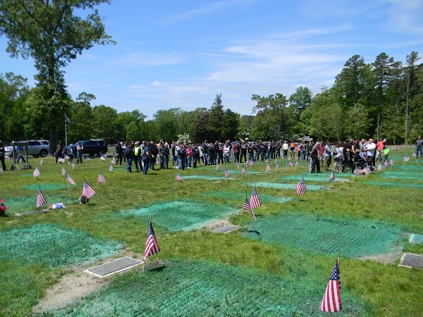 Richard Squires Atlantic County Veterans Cemetery grounds