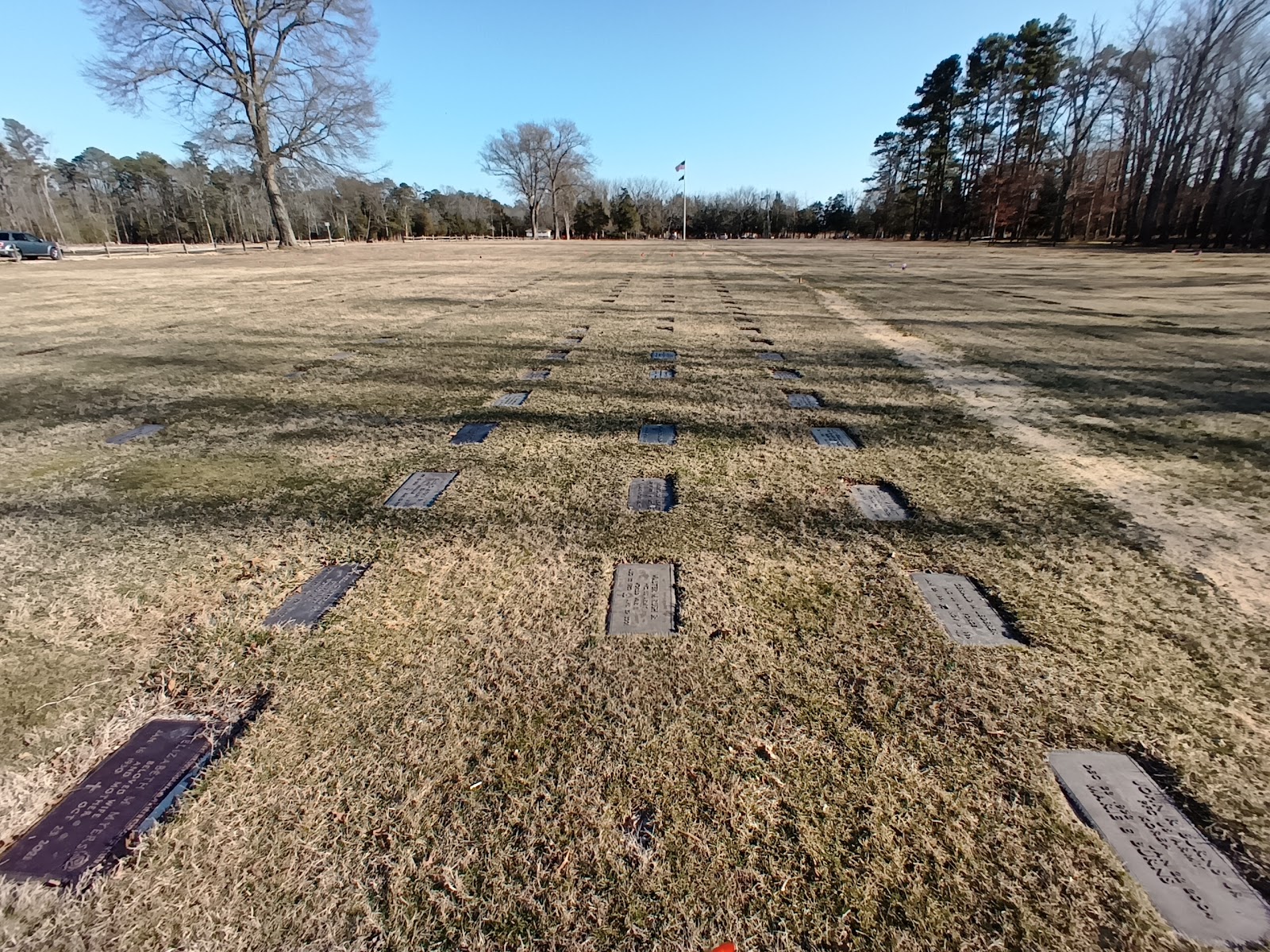Richard Squires Atlantic County Veterans Cemetery cemetery grounds and headstones