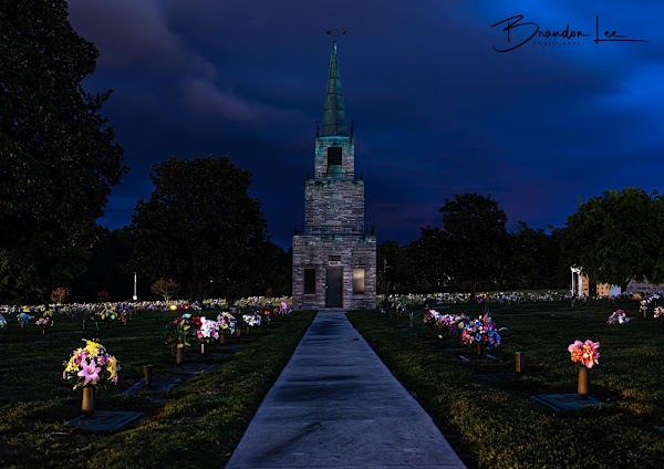 Richmond County Memorial Park Cemetery grounds