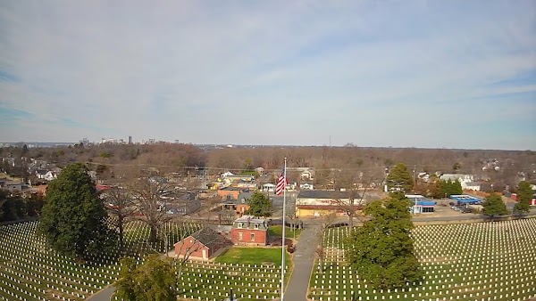 Richmond National Cemetery grounds