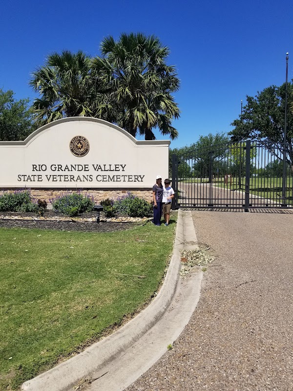 Rio Grande Valley State Veterans Cemetery grounds