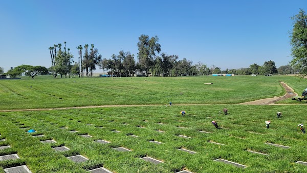 Riverside National Cemetery grounds