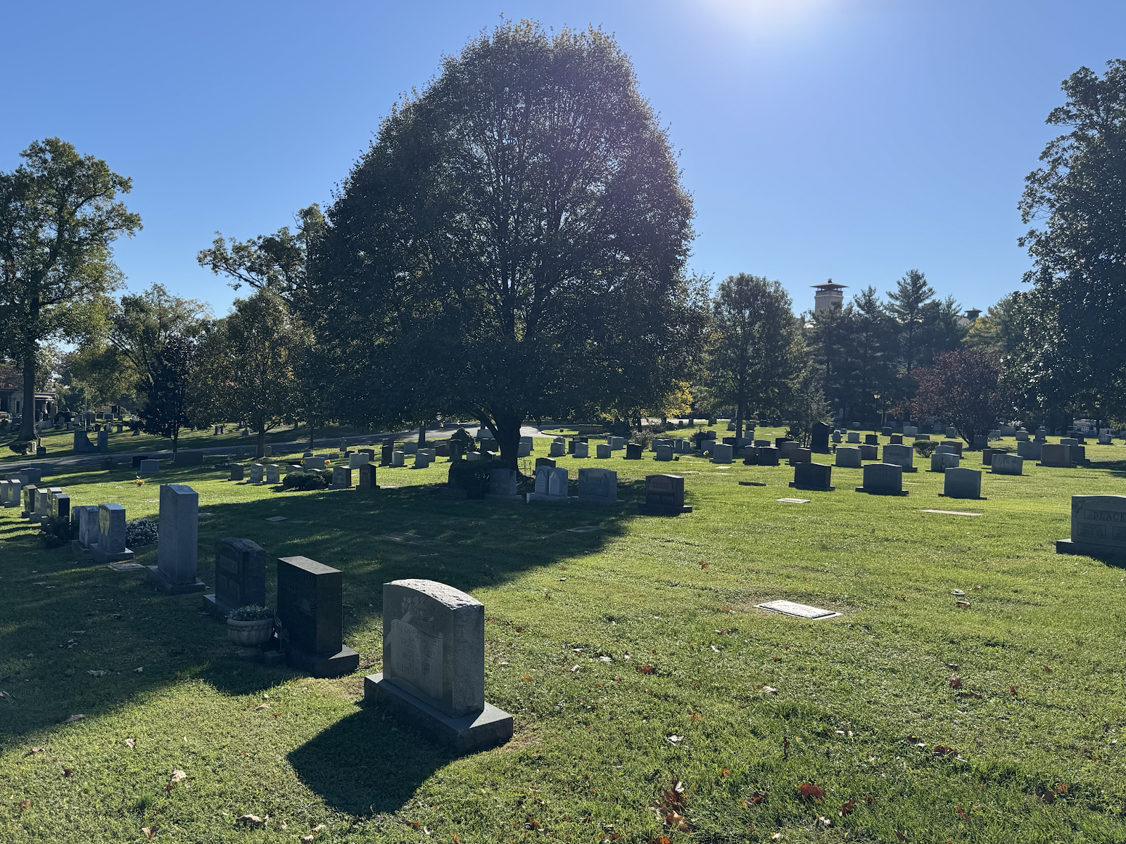 Rock Creek Cemetery cemetery grounds and headstones