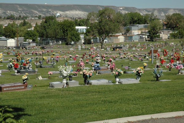 Rock Springs Municipal Cemetery grounds