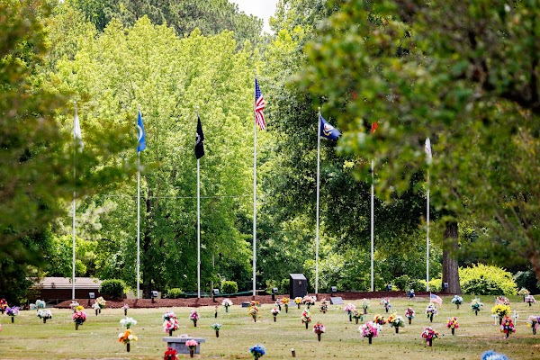 Rocky Mount Memorial Park grounds