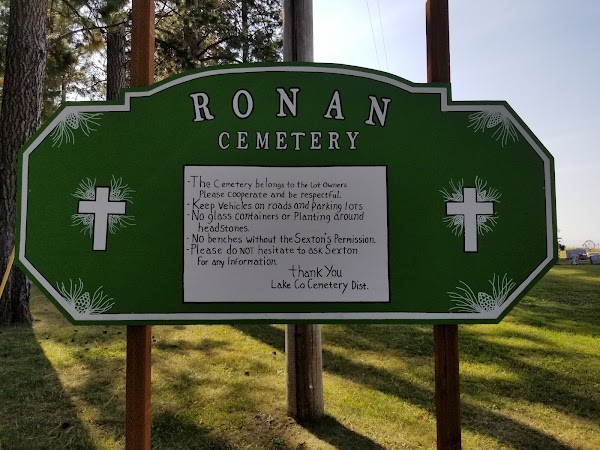 Ronan Cemetery Association grounds