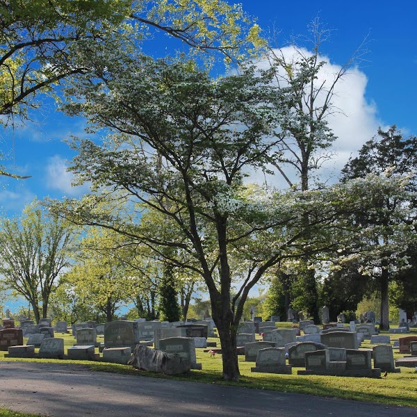 Rose Lawn Memorial Gardens Cemetery grounds