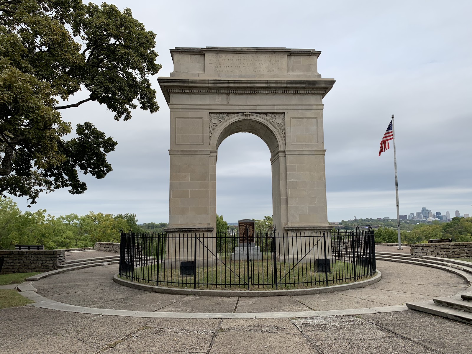 Rosedale Memorial Arch