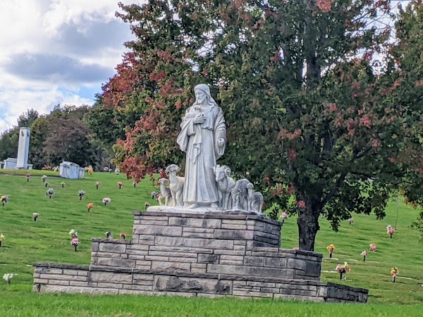 Roselawn Funeral Home and Cemetery grounds