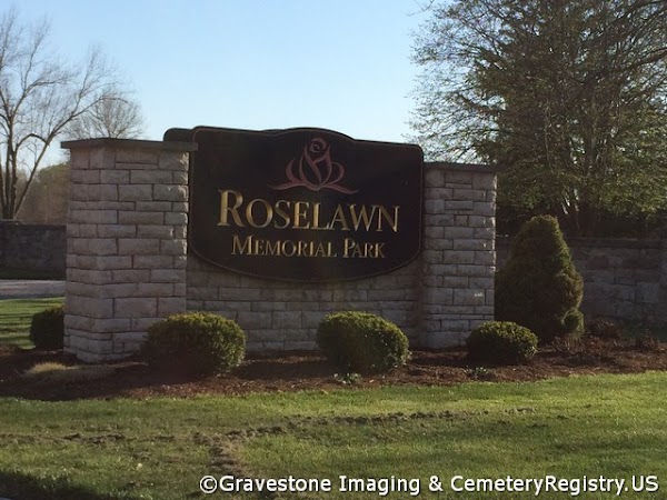 Roselawn Memorial Park Cemetery grounds