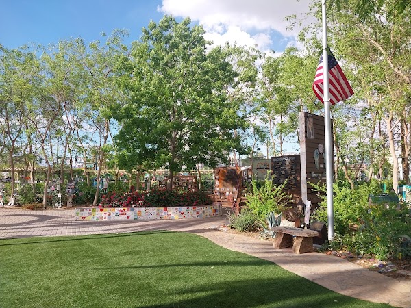 Route 91 Memorial Rock Garden grounds