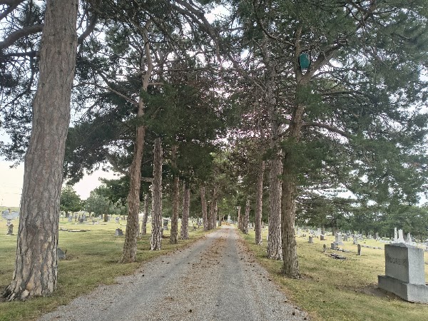 Russell City Cemetery grounds