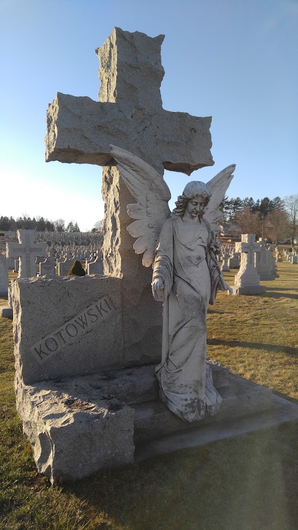 Sacred Heart Cemetery grounds