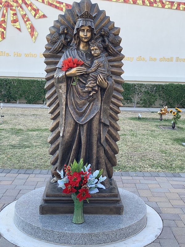 Saint Francis Catholic Cemetery grounds