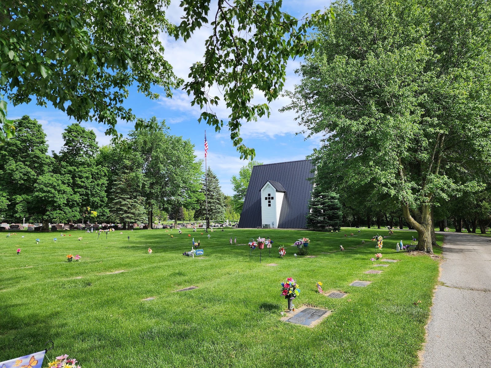 Saint Joseph Cemetery cemetery grounds and headstones