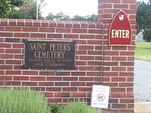 Saint Peter's Episcopal Cemetery grounds