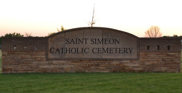 Saint Simeon Catholic Cemetery grounds