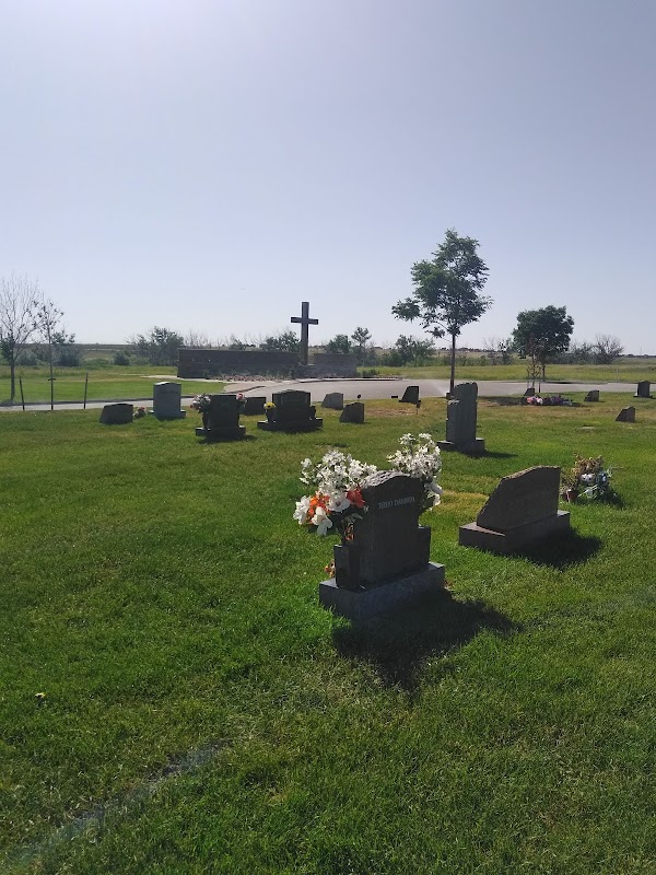 Saint Simeon Catholic Cemetery grounds