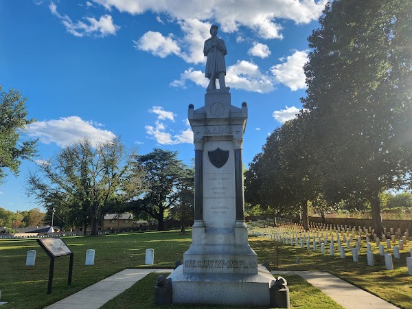 Salisbury National Cemetery grounds