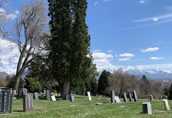 Salt Lake City Cemetery Sexton's House grounds