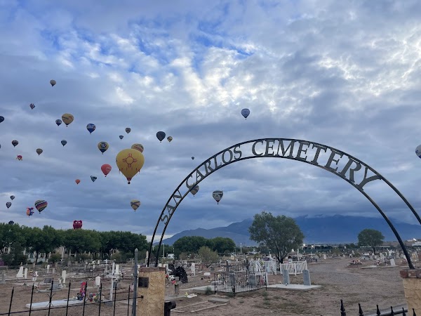 San Carlos Cemetery grounds