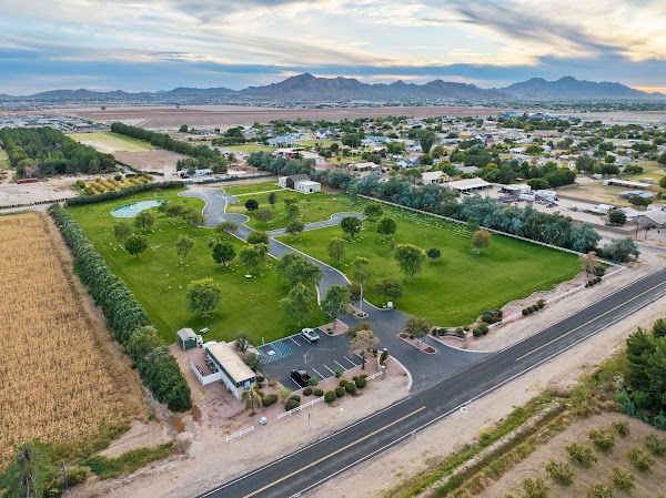 San Tan Memorial Gardens at Schnepf Farms grounds