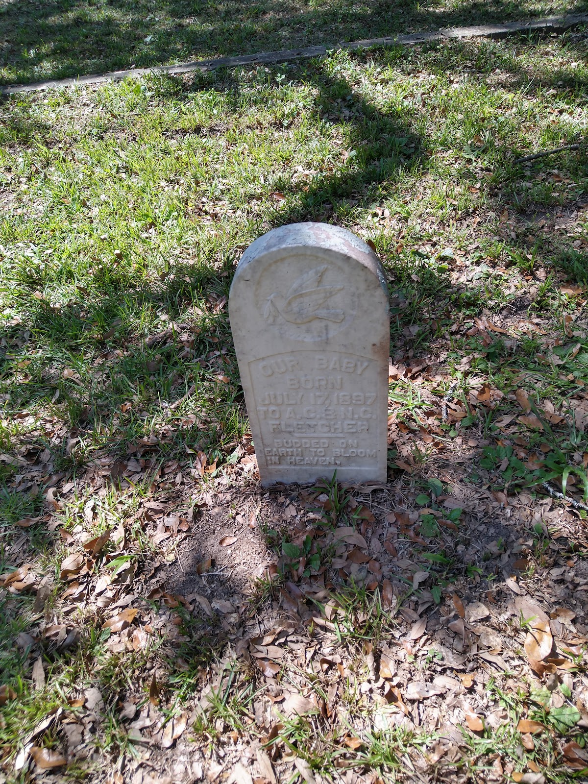 Sandhill Cemetery cemetery grounds and headstones
