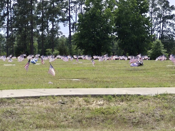 Sandhills State Veterans Cemetery grounds