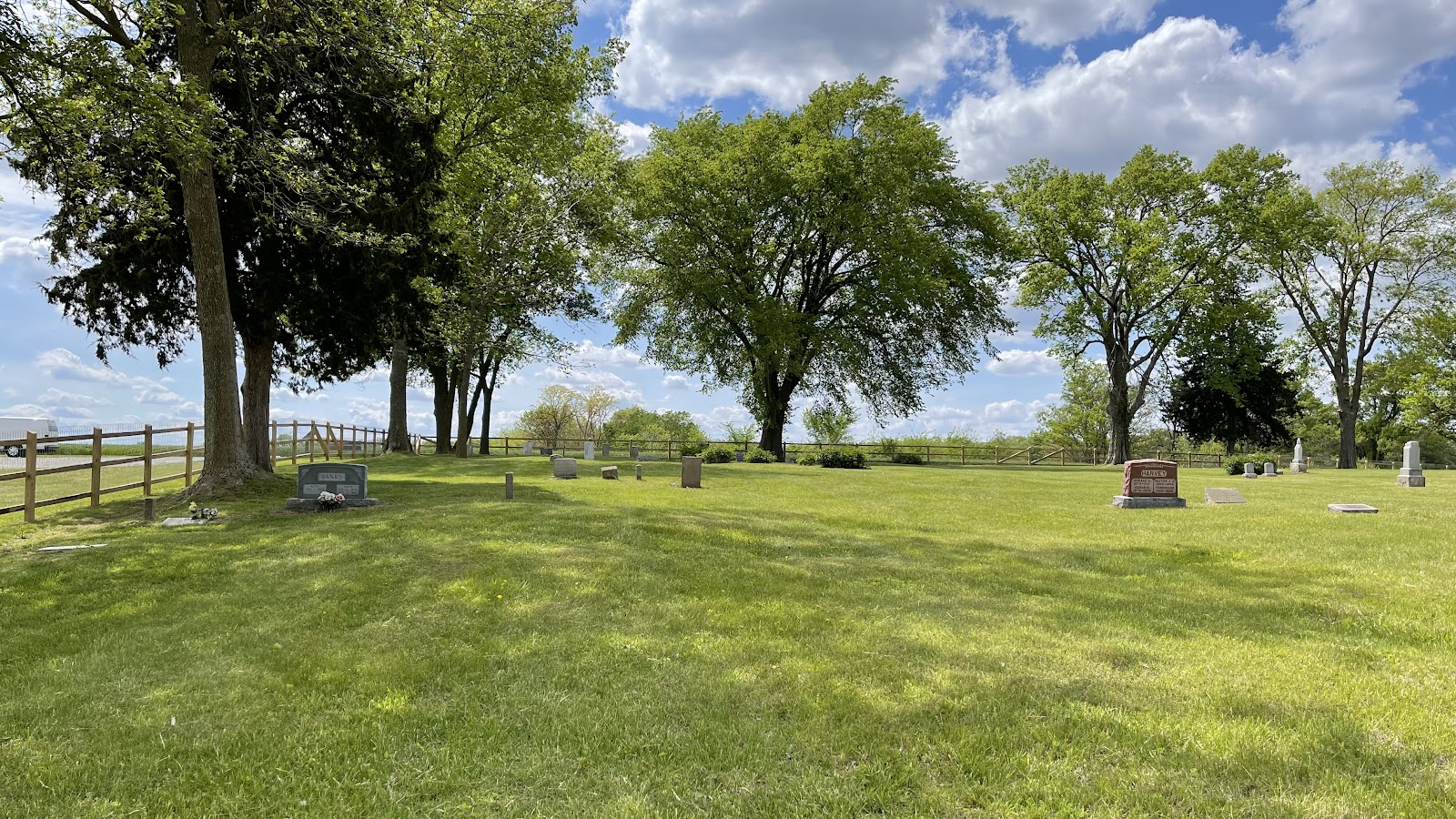 Sappington African American Cemetery State Historic Site cemetery grounds and headstones