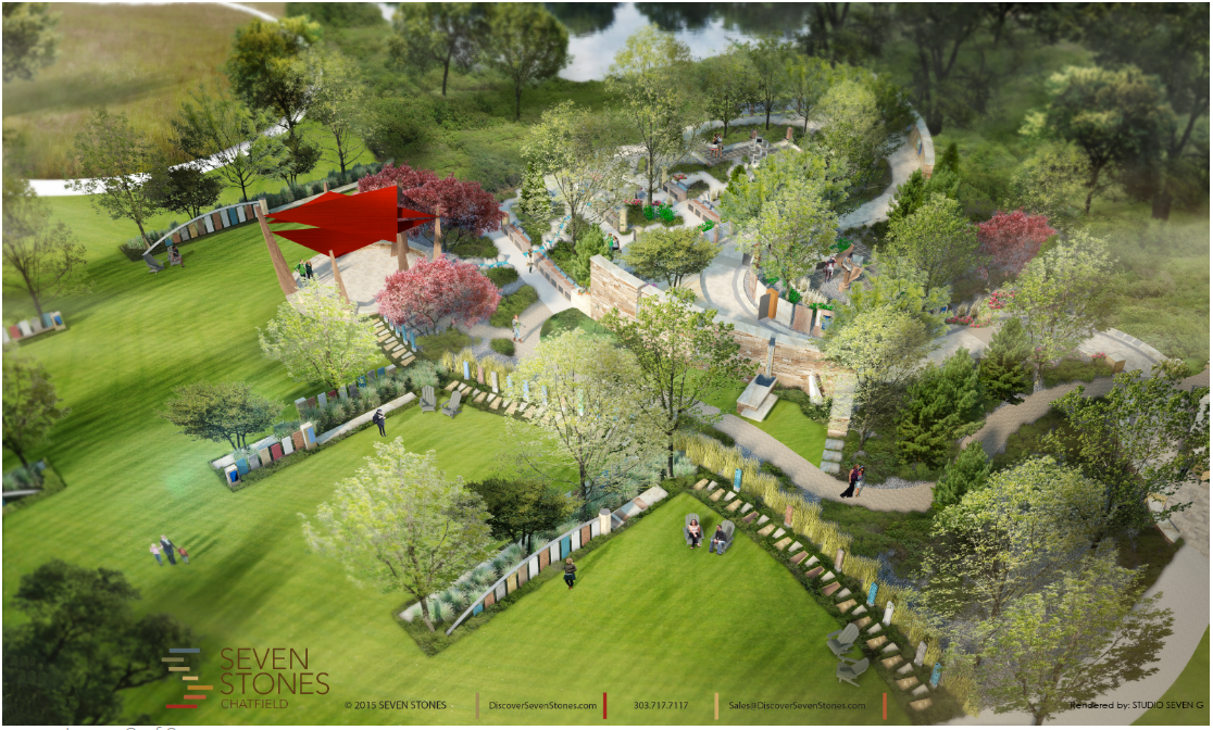 Seven Stones - Chatfield cemetery grounds and headstones