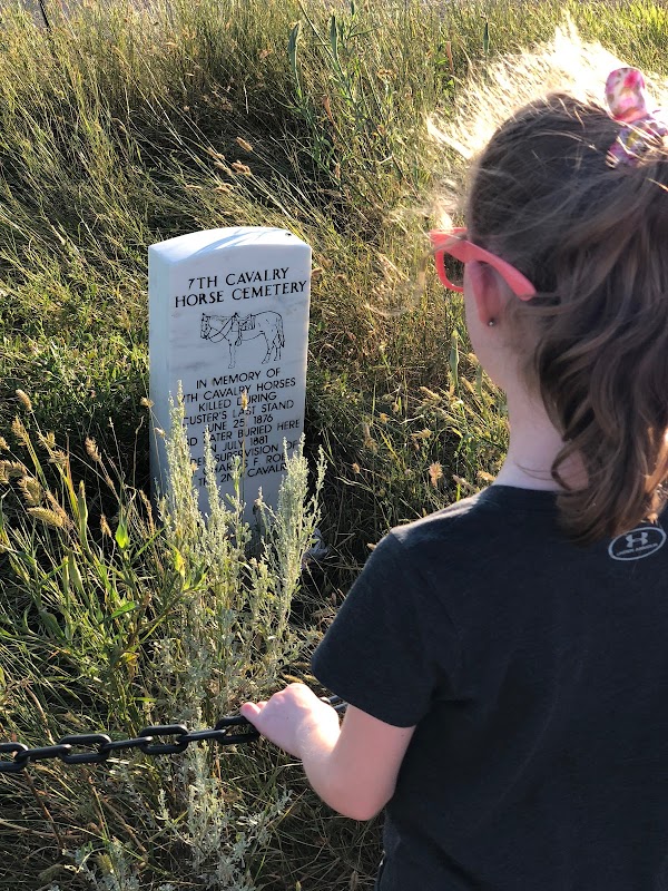 Seventh Cavalry Horse Cemetery grounds