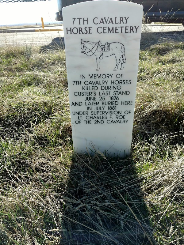 Seventh Cavalry Horse Cemetery grounds