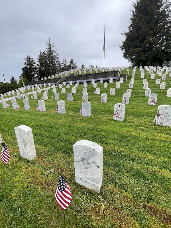 Sitka National Cemetery grounds