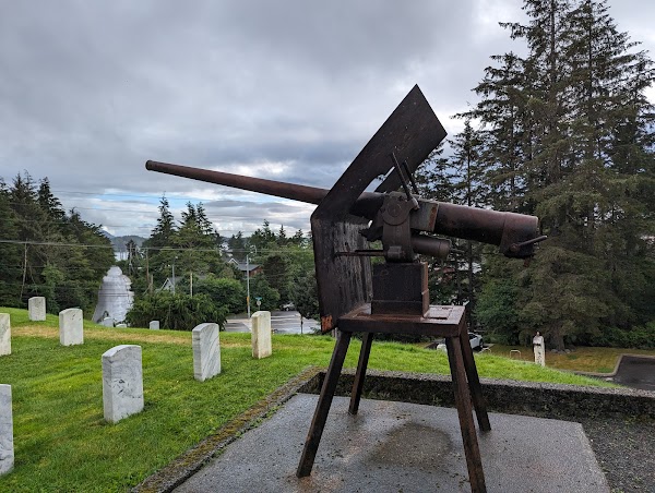 Sitka National Cemetery grounds