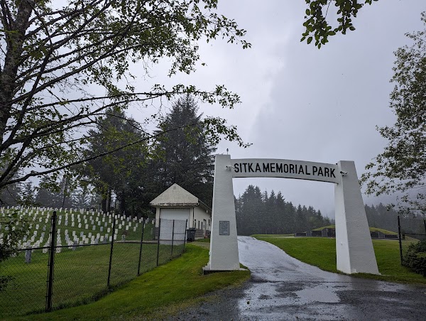 Sitka National Cemetery grounds
