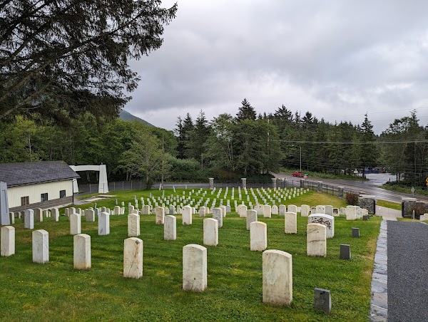 Sitka National Cemetery grounds