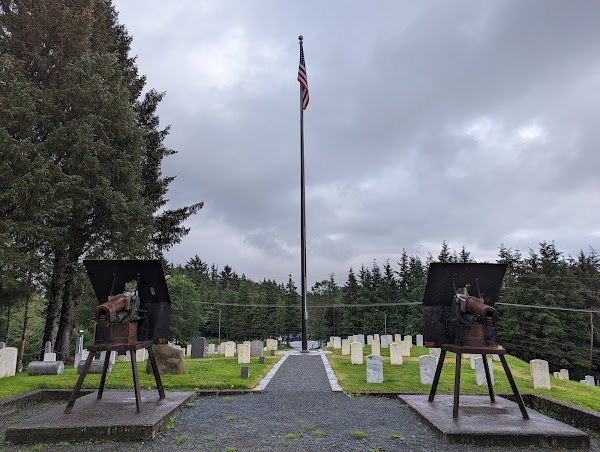 Sitka National Cemetery grounds