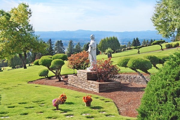 Skyline Memorial Gardens and Funeral Home grounds