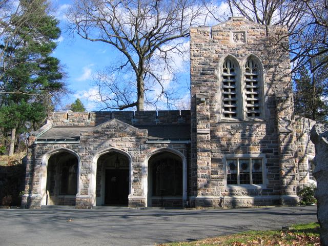 Sleepy Hollow Cemetery headstone and grounds