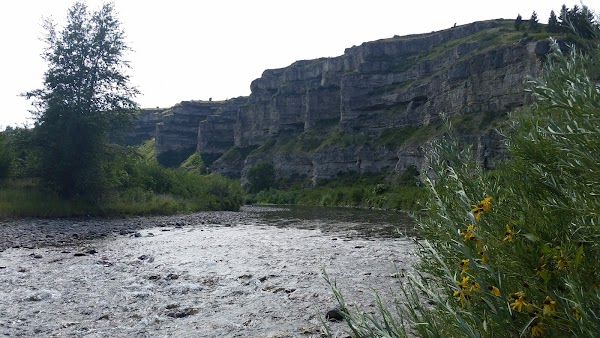 Sluice Boxes State Park grounds