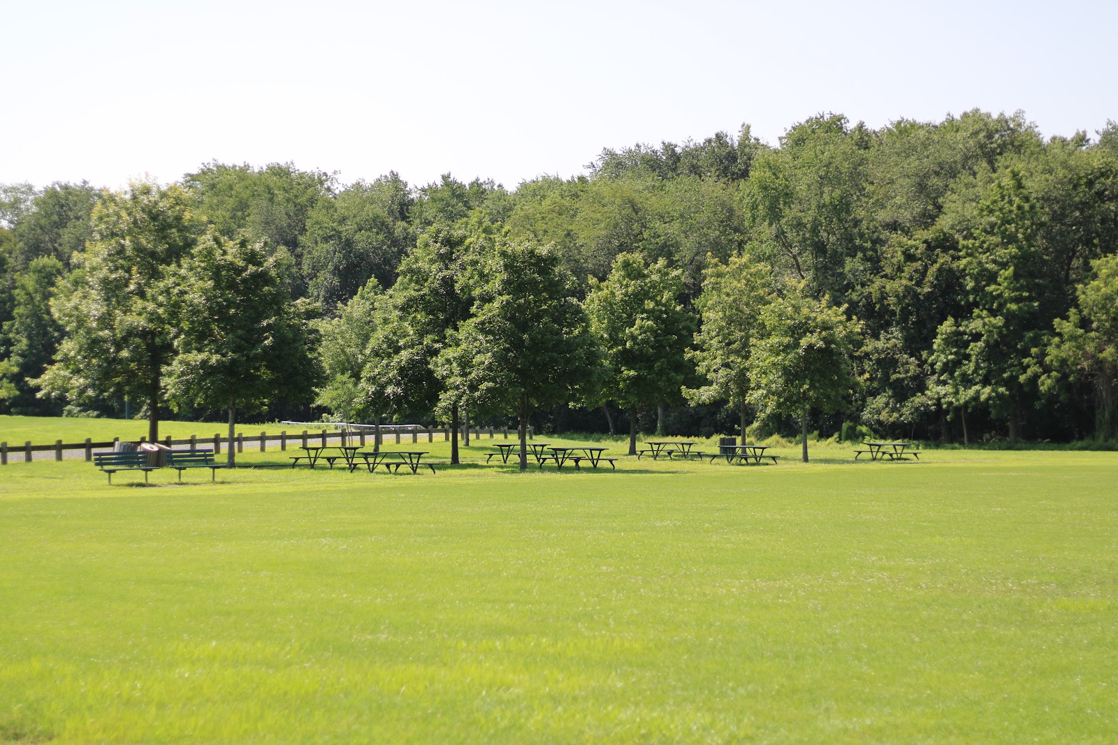 Soldier Memorial Park cemetery grounds and headstones