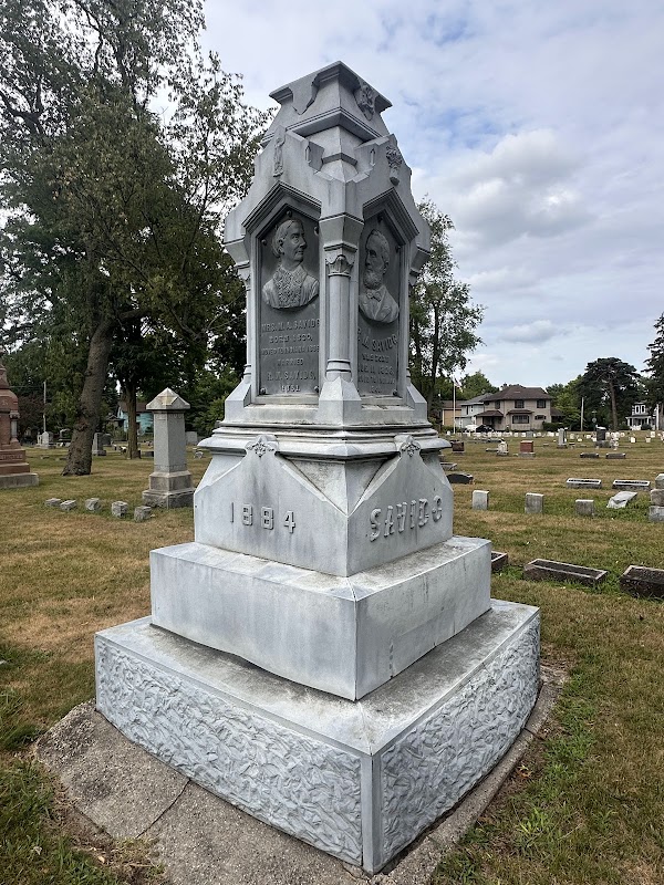 South Bend City Cemetery grounds