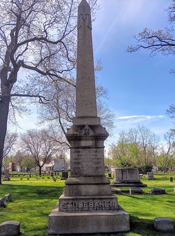 South Bend City Cemetery grounds