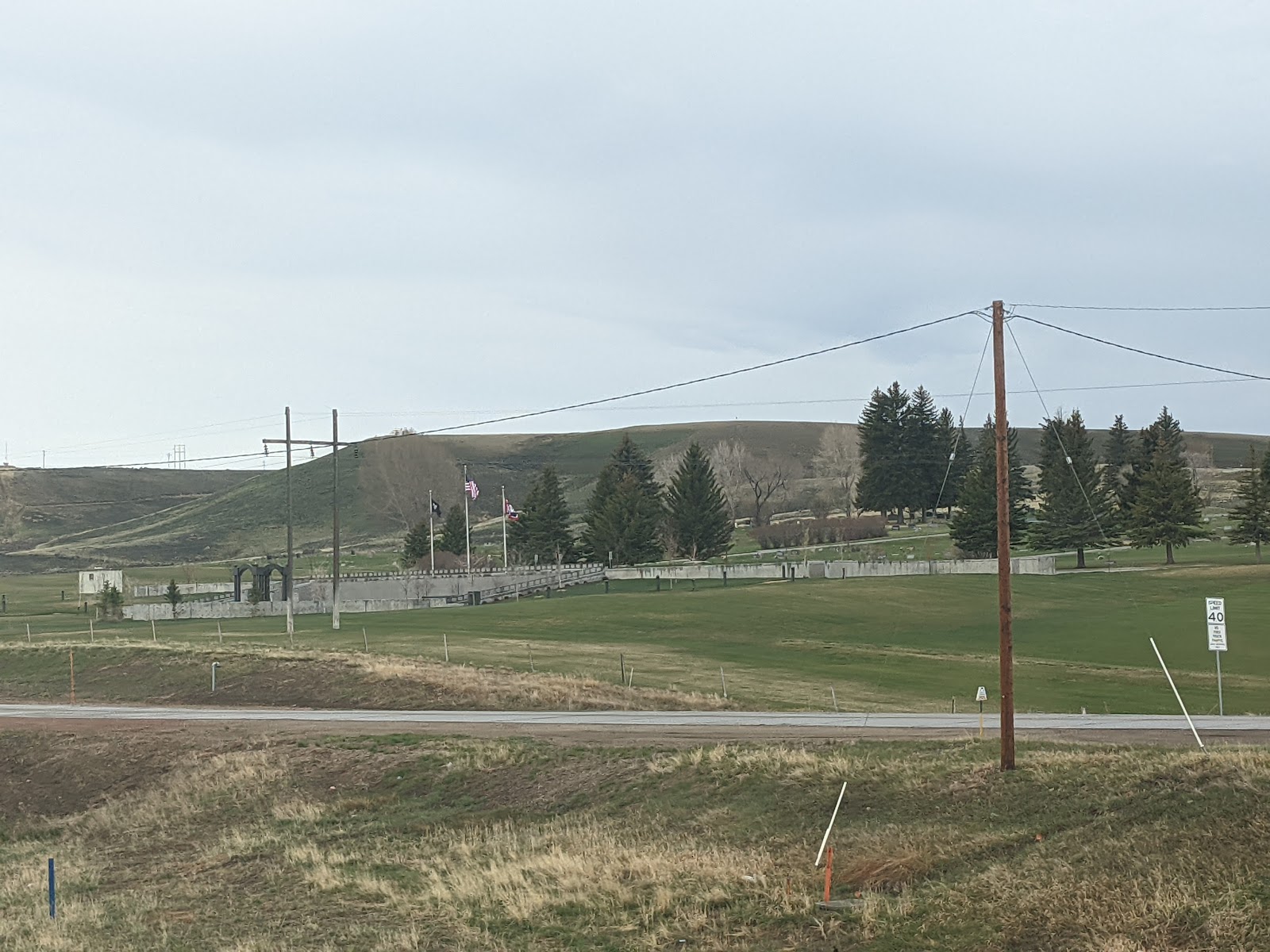 South Lincoln Cemetery cemetery grounds and headstones