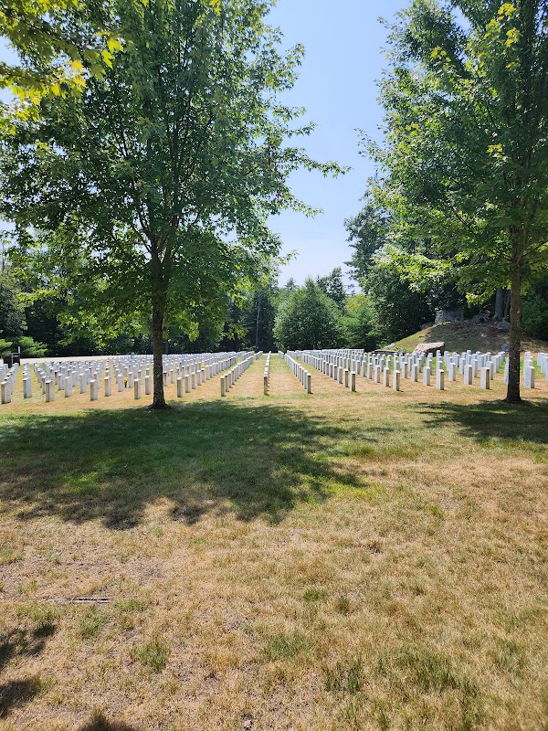 Southern Maine Veterans' Cemetery grounds